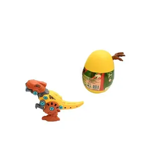 Ovo Surpresa com Dinossauro Monta e Desmonta Plástico Sortido LM2191 - honeyhome