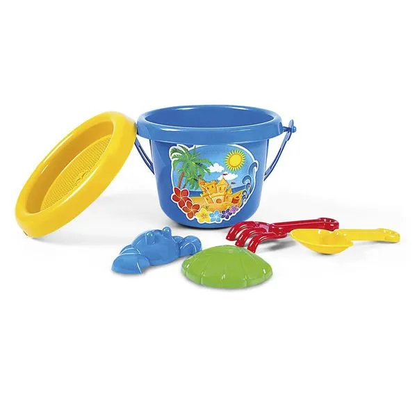 Balde de Praia Infantil Com Acessórios 98072 - Poliplac