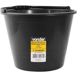 Balde Plástico Multiuso 12L - VONDER