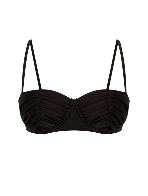 Top Meia Taça Lisos Bikini PRETO P