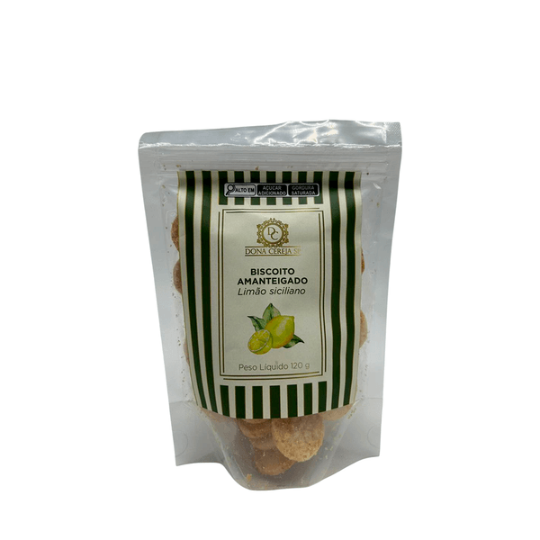 Biscoito Amanteigado Limão Siciliano Dona Cereja – 120g