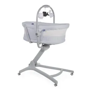 Berço Portátil Moisés - Chicco - Baby Hug 4 em 1 - Cinza