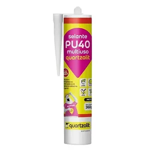 Selante PU40 Multiuso 360g Preto - 0661.00042.0001PC - QUARTZOLIT
