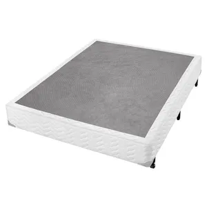 Base Box para Colchão Casal AmericanFlex Topázio Gel 24x138x188 cm Branco
