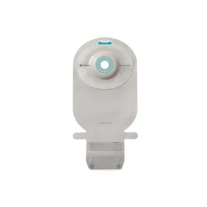 Kit SenSura Mio 1 Peça Convex Light Drenável Cinza 10-43mm Maxi - 10 Unidades