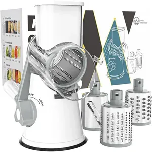 Ralador Manual De Queijo Com Base Antiderrapante 315W Cambom Branca A-BI