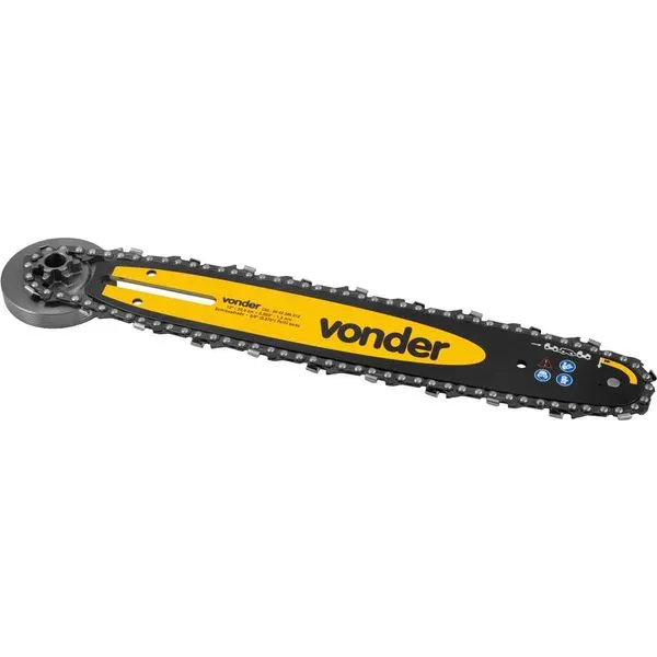 Sabre para Motosserra 30CM-12" com Corrente e Coroa - VONDER