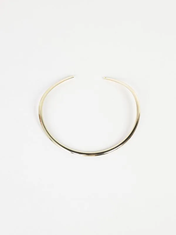 Colar Rígido Tubular DOURADO