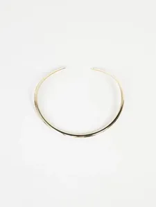 Colar Rígido Tubular DOURADO