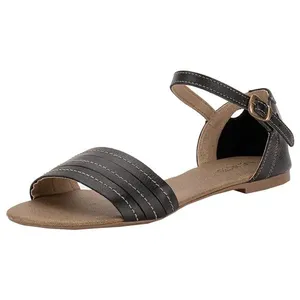 Sandália Feminina Flat Miss Western 120 PRETO 38