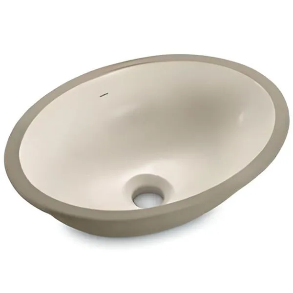Cuba Oval De Embutir 40x30cm Areia - Il6502 - Icasa