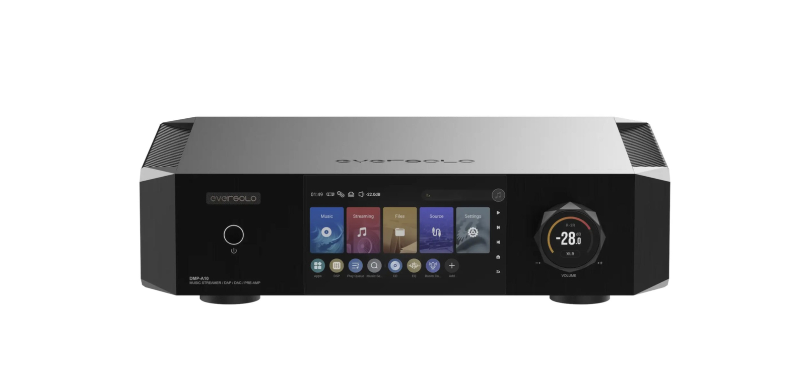 Eversolo DMP-A10 Streamer, DAC e Pré-Amplificador de Alta Fidelidade