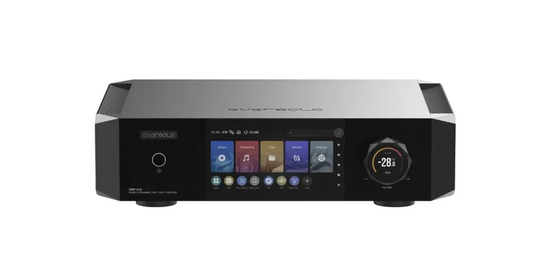 Eversolo DMP-A10 Streamer, DAC e Pré-Amplificador de Alta Fidelidade