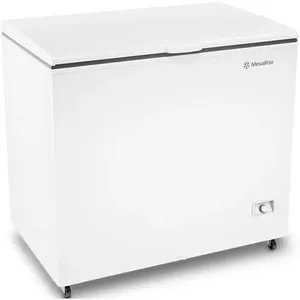 Freezer Horizontal Metalfrio Inverter 293L Dupla Ação Bivolt Branco DA302IFT01