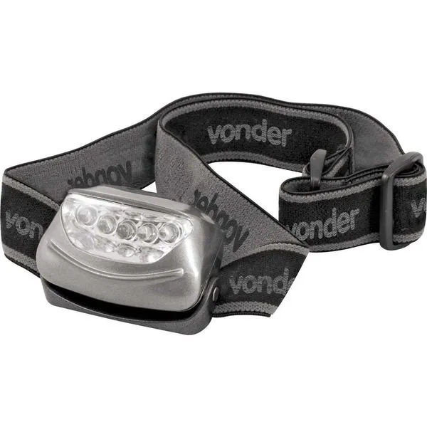 Lanterna para Cabeça 4 LEDS com 1 LED Vermelho LC 005 - VONDER