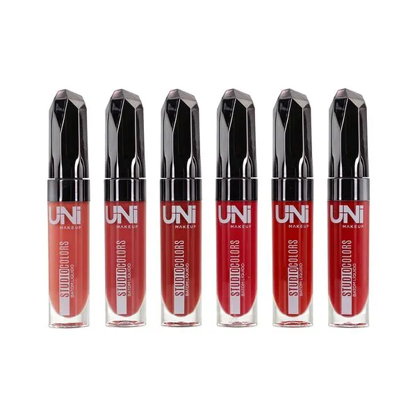 Batom Líquido Studio Colors Sortido UNBA310DS - Unimakeup