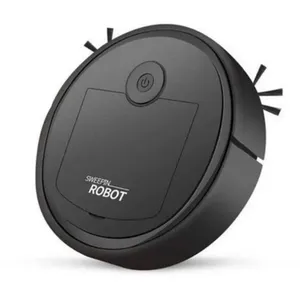 Robô Aspirador de Pó Portátil Automático Ctmd Eshop Digital 1200Pa 4h Úmido e Seco Preto Robo Aspirador De Po Portatil Automatico 1200pa Recarregavel Preto