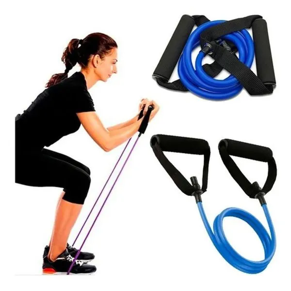 Kit 30 Extensor Elastico Para Malhar Academia Treino Pilates
