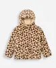 jaqueta infantil de pelúcia com capuz animal print colorido 4