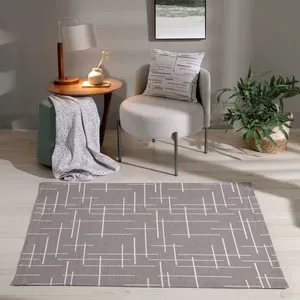 Tapete Jacquard Bella&co Nature Eco 130x200cm Trama Bege Duna (MP)