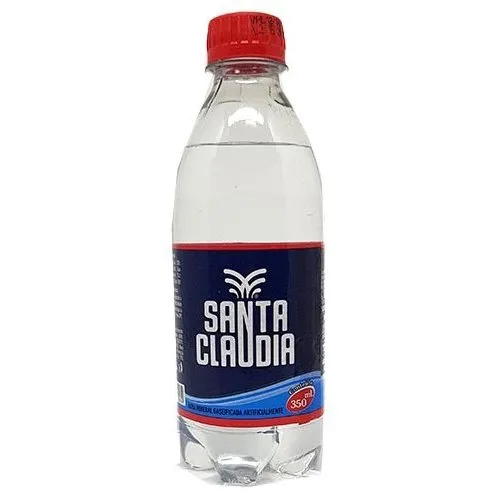 Água Mineral Santa Cláudia com Gás 350ml