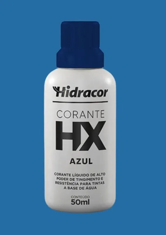 Corante Líquido 50ml Hidracor Corante Líquido Azul 50ml Hidracor