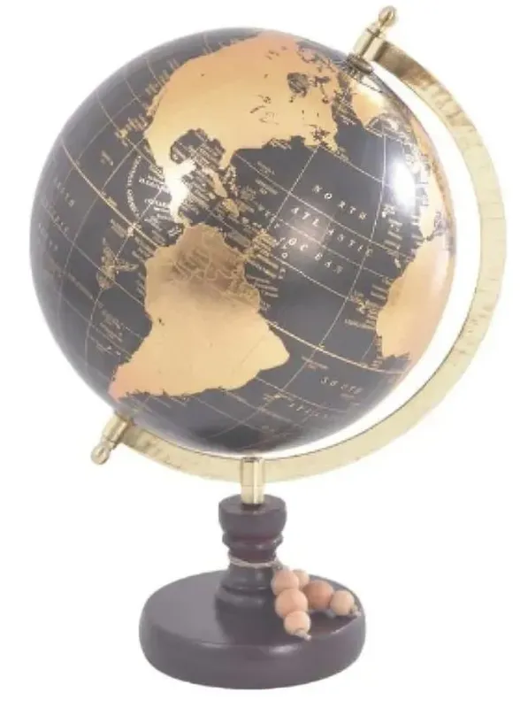 Globo Decorativo Base Metal Shapley