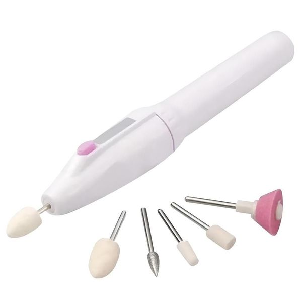 Kit Manicure Lixadeira Elétrica de Unhas para Lixar Modelar e Polir Profissional com Troca de Ponteiras Kit Manicure Lixadeira Elétrica de Unhas para Lixar e Polir Profissional