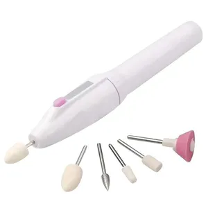 Kit Manicure Lixadeira Elétrica de Unhas para Lixar Modelar e Polir Profissional com Troca de Ponteiras Kit Manicure Lixadeira Elétrica de Unhas para Lixar e Polir Profissional