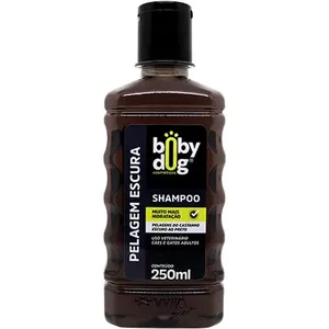 Shampoo Para Cães E Gatos Adultos Boby Dog Pelagem Escura 250ML (MP)