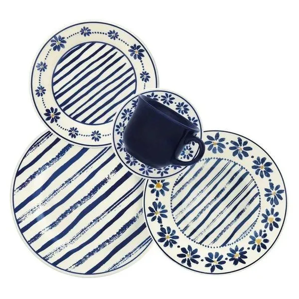 Aparelho De Jantar 30 Peças Donna Margarida Oxford