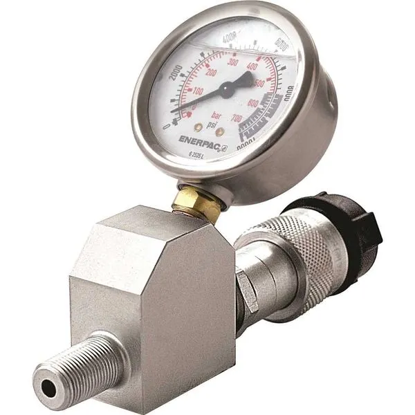 Manômetro em Ângulo 45° 700bar 10.000 lbf/Pol² GA45GC ENERPAC