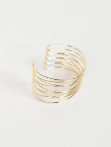 Bracelete Rígido Orgânico DOURADO
