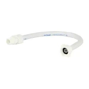 Engate Flexível Branco 100cm para Conexão em Sistemas de Encanamento e Irrigação em PVC Socel Engate Flexível Branco 100cm para Encanamento e Irrigação em PVC Socel