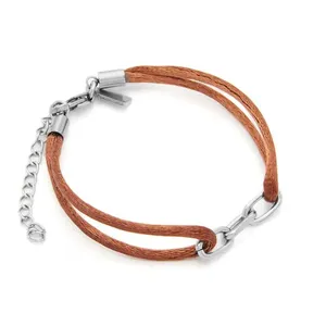 Pulseira Matiz Eco Caramelo e Aço Caramelo Ajustável