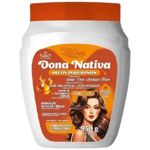 Creme De Hidratação Folha Nativa 3 Em 1 Dona Nativa 950g (MP)