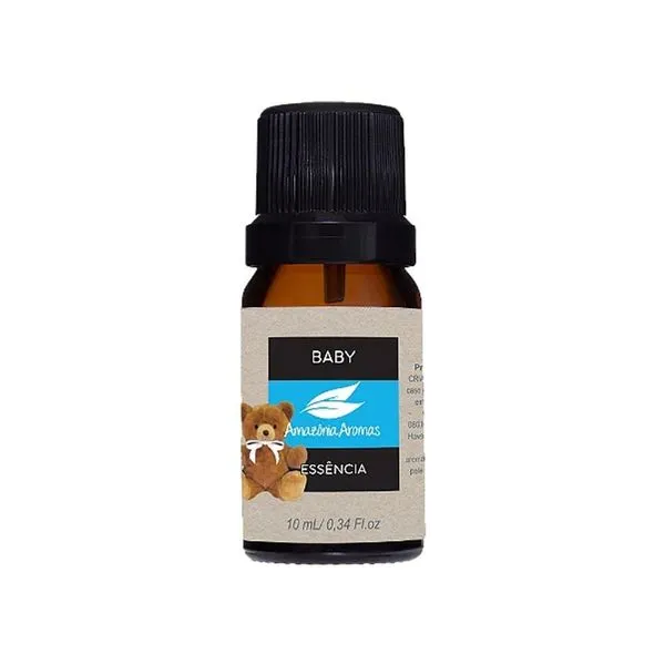 Essência Oleosa Baby 10ML Alta Concentração para Difusores Velas e Sabonetes Amazônia Aromas Essência Oleosa Baby 10ML Alta Concentração para Difusores Amazônia Aromas