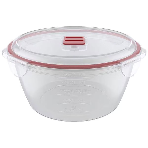 Mini Caçarola Para Freezer E Microondas Euro Transparente