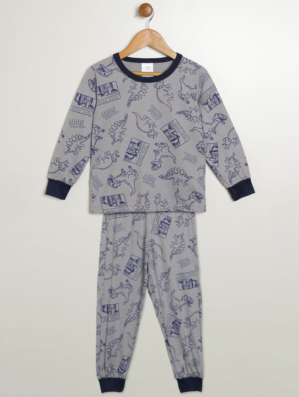 Pijama Longo Estampado Infantil Para Menino - CHUMBO 8
