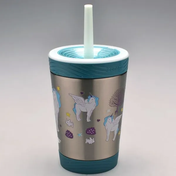 Copo Térmico Kids 354ml Unicórnio