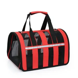 Bolsa para Transporte de Pets OEM Bolsa Mala Viagem Avião para Cães e Gatos Pequenos em Plástico Acrílico e Tecido Até Bolsa para Transporte de Pets OEM Mala Viagem Avião para Cães e Gatos Pequenos em Plástico Acrílico