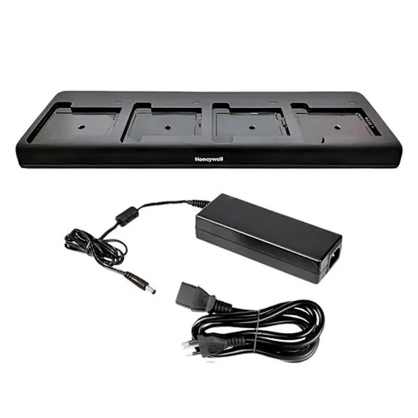Carregador para Coletor de Dados EDA52-QBC-0 com Quatro Posições para Uso Corporativo Honeywell Carregador para Coletor de Dados EDA52-QBC-0 com Quatro Posições Honeywell