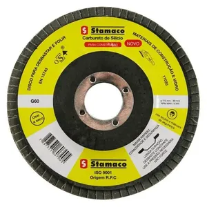 Lixa Flap Grão 60 Pacman 115mm - 7005 - STAMACO