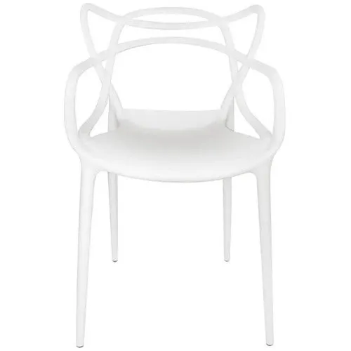 Cadeira Airun Moderna Branco AR-C017 E-BI