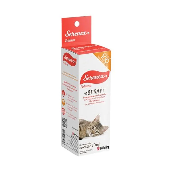 Spray Difusor Felino Serenex 70ml (MP)