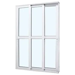 Porta de Correr Perfecta 3 Folhas Liso Manual em Alumínio 215x200cm para Alvenaria Branca JAP Telecom Porta de Correr Perfecta 3 Folhas Liso em Alumínio 215x200cm para Alvenaria Branca JAP Telecom