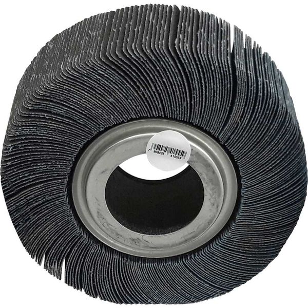 Roda de lixa 250 mm x 25 mm sem haste grão 60 R-363 - RODABRAS