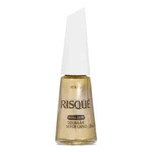 Esmalte Risqué Metálico Doura Me Se For Capaz 8ml