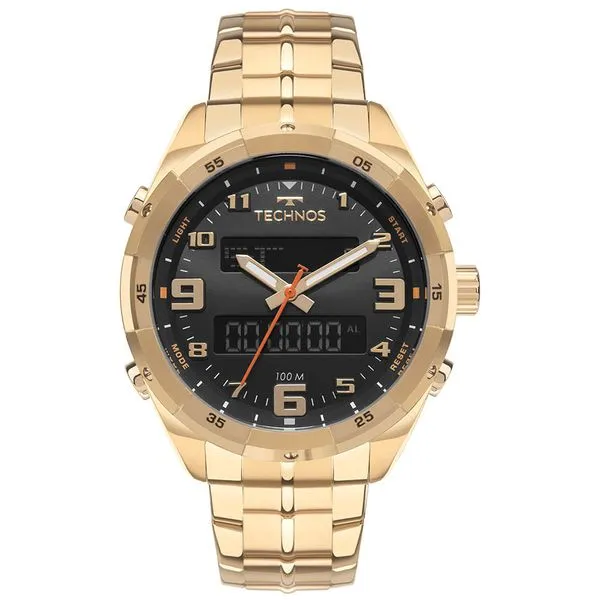 Relógio Technos Masculino Ts Digitech Dourado - BJK725AA/1P