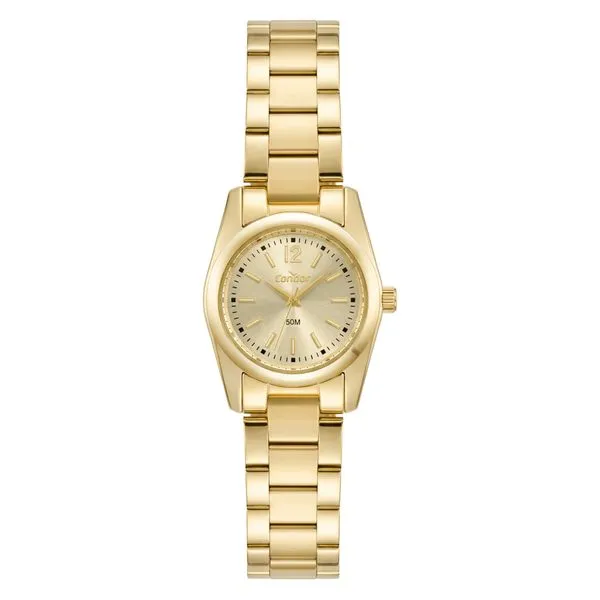 Relógio Condor Feminino Mini Dourado - CO2035NYD/4X